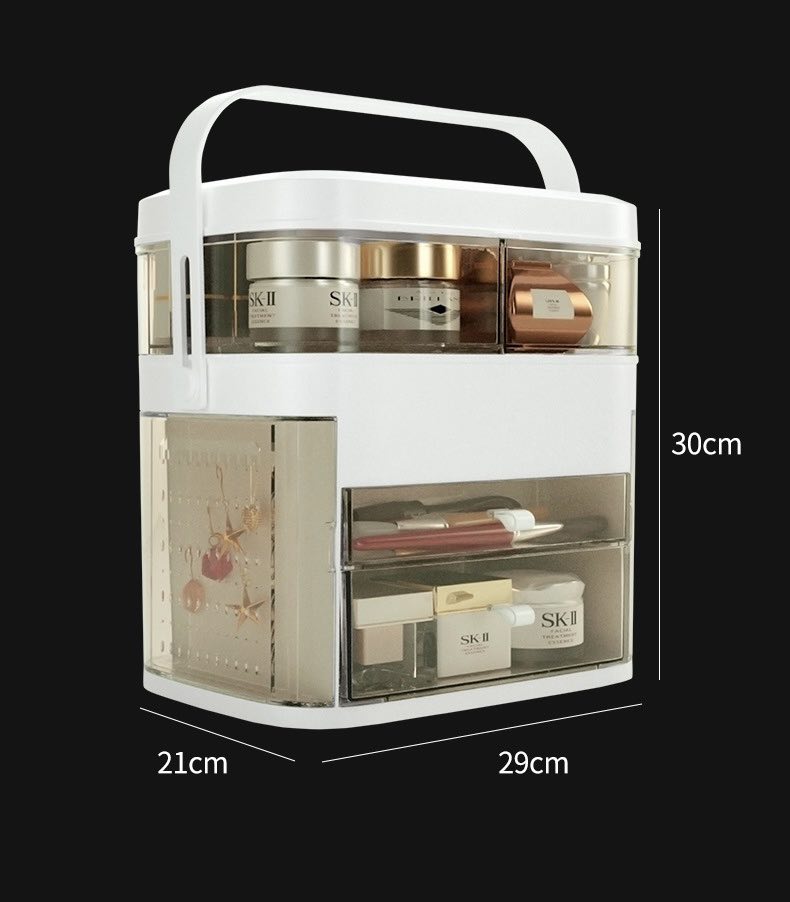 Emerson Beauty Storage in Pink