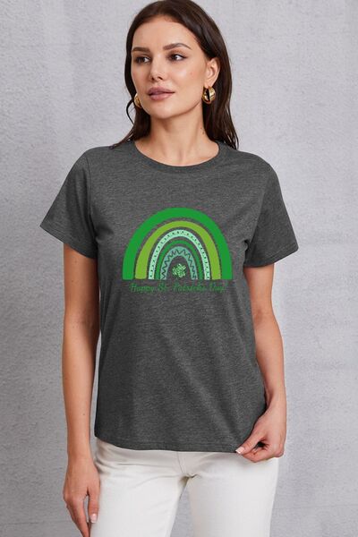 HAPPY ST. PATRICK'S DAY Round Neck T-Shirt